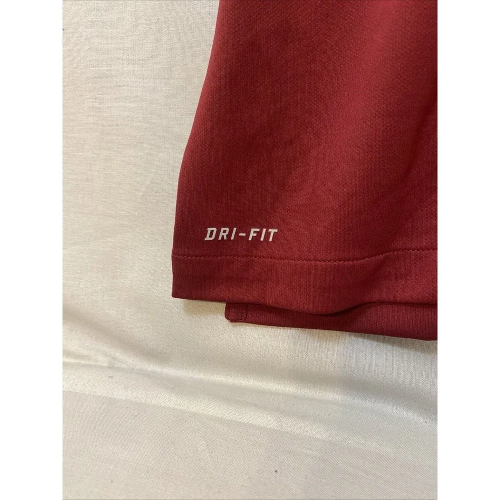 Nike NBA Canton Chargers Men Short Sleeve Shirt Maroon Red XXL 887231164738 2XL - Picture 2 of 8